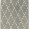 Albany Diamond Silver rug