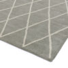 Albany Diamond Silver rug